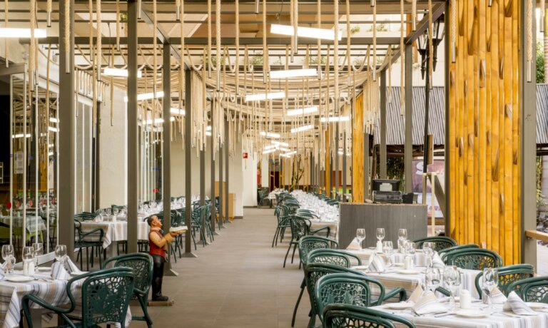 bufetova restaurace terasa